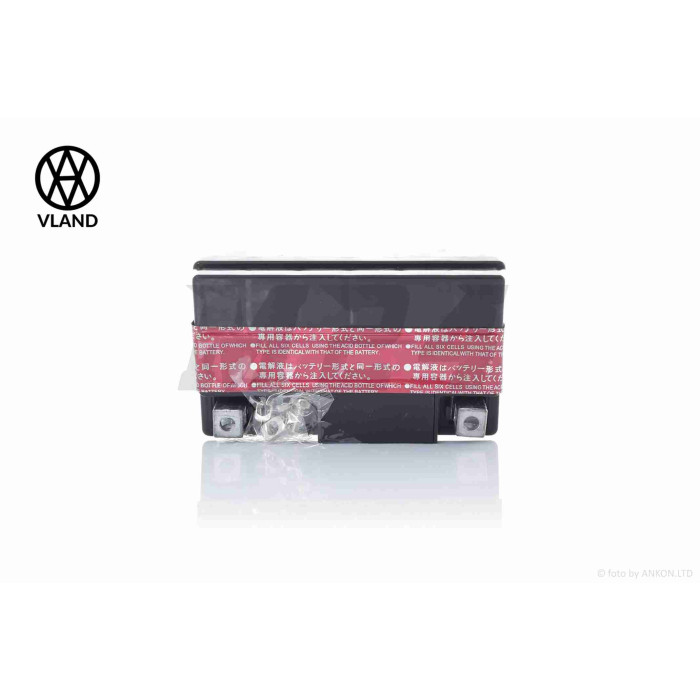 Акумулятор 12V 5A кислотний 113-70-105mm UTX5L-BS "VLAND"
