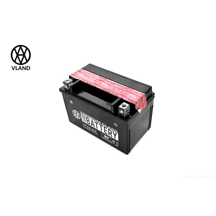 Акумулятор 12V 9A кислотний 150-87-105mm UTX9-BS "VLAND"