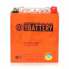 Акумулятор GEL 12V 7A 113-70-132mm, високий YTX7L-BS "VLAND" (2025)