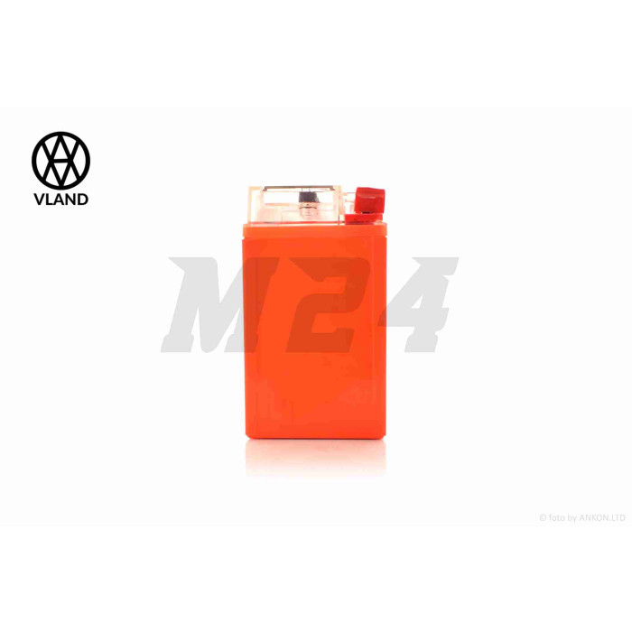 Акумулятор GEL 12V 9A 137-76-134mm, високий YB9-BS (12N9-BS) "VLAND" (на мото СРСР, 2024)