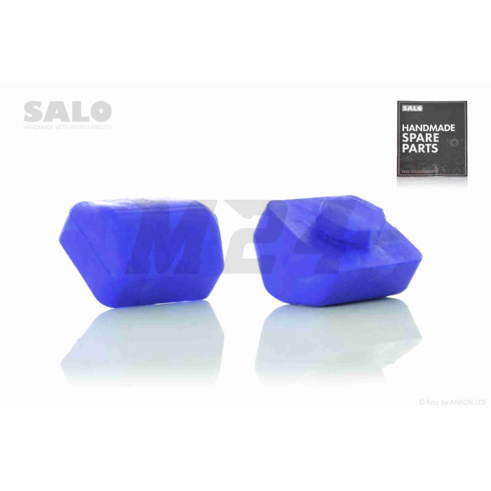 Відбійник центральної підніжки DIO, синій "SALO"