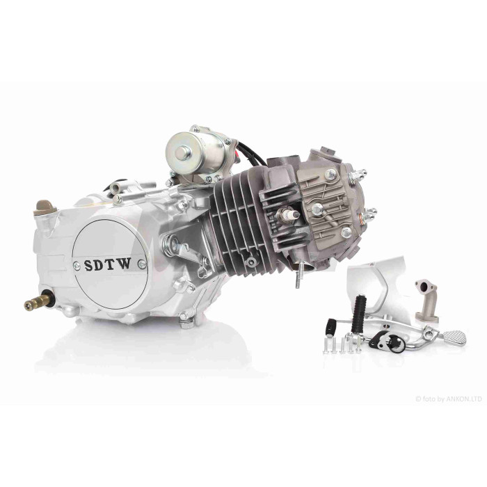 Двигун 1P54FMI 125cc, механіка, алюмінієвий циліндр "SDTW" (Delta, Alpha, Pitbike)