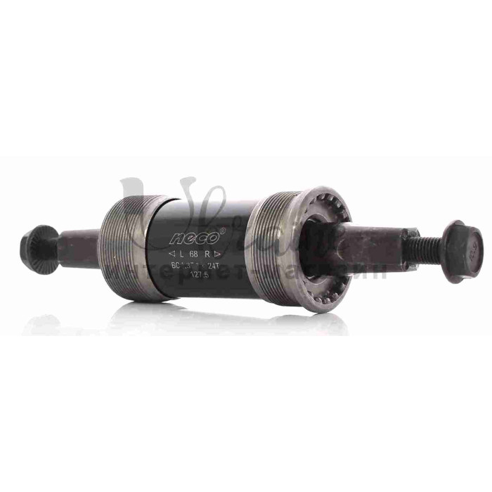 Каретка (картридж) вело під квадрат, L-122.5mm (кулькопідшипник) #B906 "NECO"
