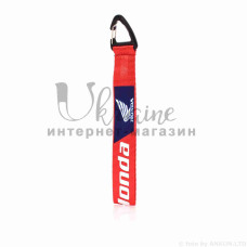 Шнурок для ключів 150mm, пластмасовий карабін #4 (Honda)