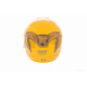 Шолом відкритий "DAVID" (#308, з регулятором розміру L-XXL, окуляри, yellow)