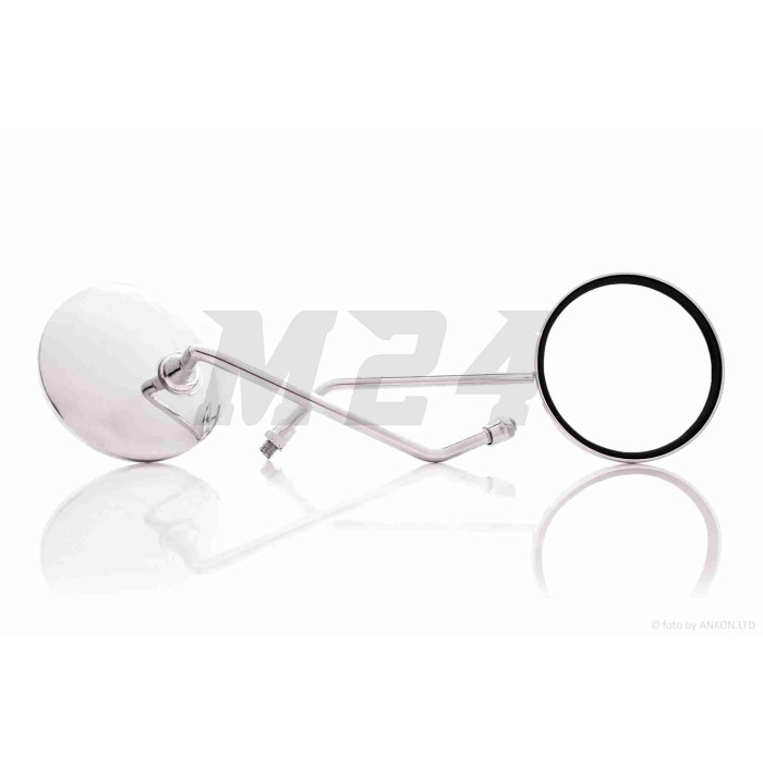 Дзеркала M10 R+R #QX-1021 "SDTW" (коло, хром)