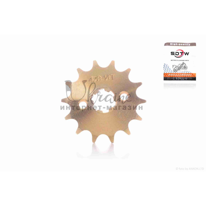 Зірка трансмісії передня Delta 428-14 "SDTW" (gold)