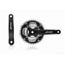 Зірки передні 42х34х24Т із захистом та шатуном 170mm "PROWHEEL" (чорний)
