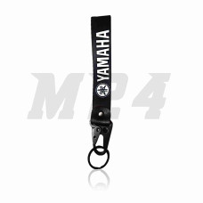 Шнурок для ключів 150mm, залізний карабін #29 (Yamaha black)