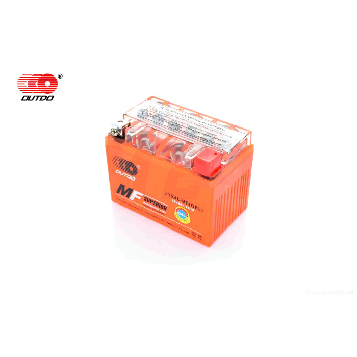 Акумулятор GEL 12V 4A 113-70-85mm UTX4L-BS "VLAND" (2026)