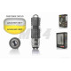 Лампа фари діодна P15D-25-1 12V 35/35W 1 вус, лінза, чорний корпус "LIPAI"