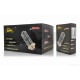 Лампа фари діодна P15D-25-1 12V 35/35W 1 вус, лінза, чорний корпус "LIPAI"