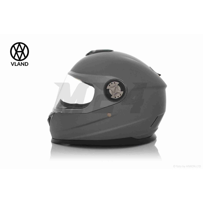 Шолом інтеграл "VLAND" #M65, M, grey mat