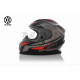 Шолом інтеграл "VLAND" #M62, XS, black/red