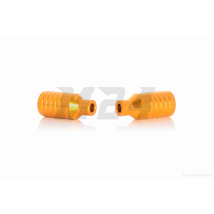 Пеги для самоката, L55mm, желтые #LZ-008