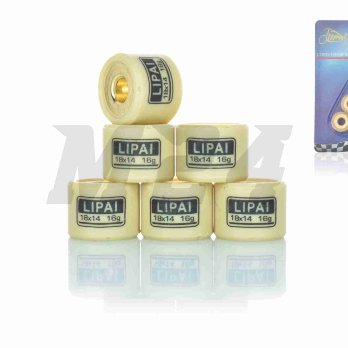 Ролики варіатора GY6 150 18-14 16.0g "LIPAI"