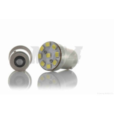 Лампа поворотів та габаритів діодна G23 (BA15S) 12V 21W синя #1