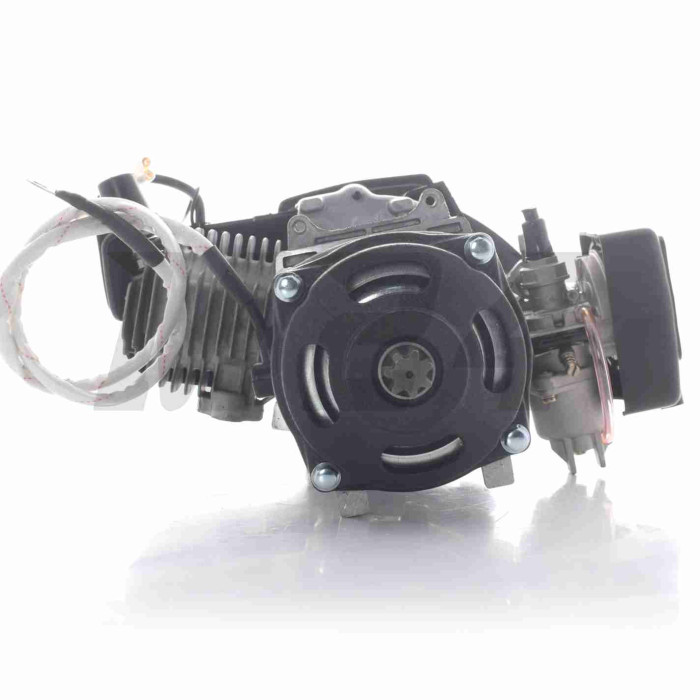 Двигун POCKET BIKE, ATV 2T 50cc (електростартер, карбюратор, фільтр)