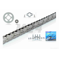 Звезды трансмиссии пара Delta 428-14/41 +цепь 136L "LIPAI" (SIlVER)