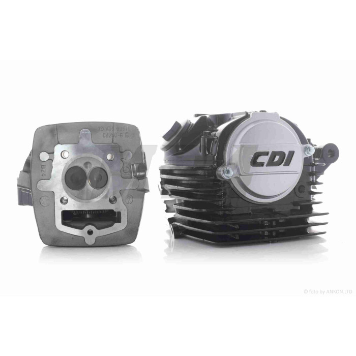 Головка циліндра ланцюгова 165FMM/166FMM CB200/CB250 D65.5, d27/31.5 у зборі "LIPAI" (чорна, TTR250)