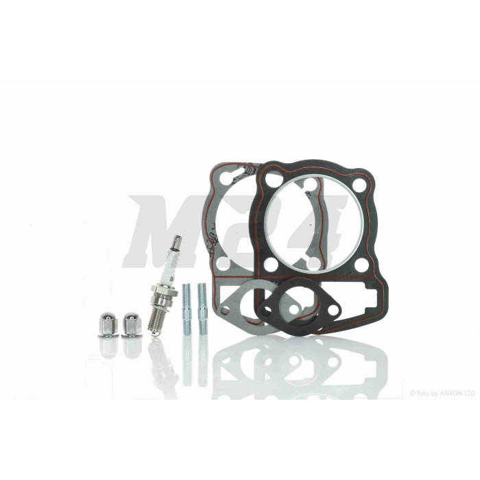 Головка цилиндра цепная 165FMM/166FMM CB200/CB250 D65.5, d27/31.5 в сборе "LIPAI" (черная, TTR250)