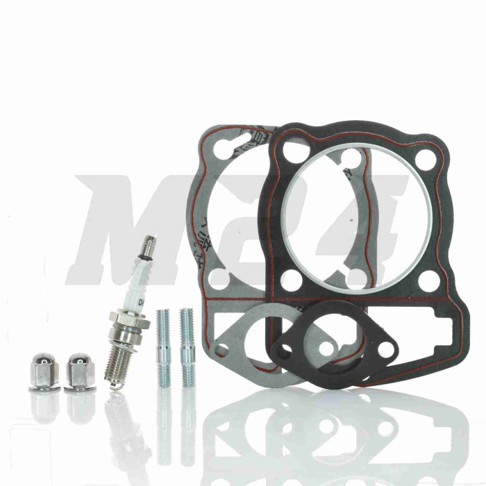 Головка цилиндра цепная 165FMM/166FMM CB200/CB250 D65.5, d27/31.5 в сборе "LIPAI" (черная, TTR250)