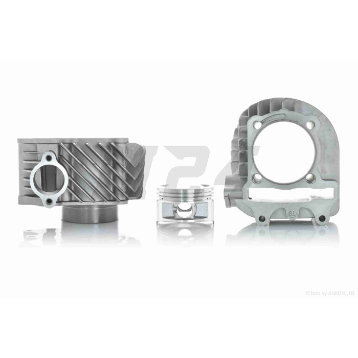 ЦПГ GY6 180/200 (161QMK) D61, p15, h69, косі ребра #PRO "LIPAI" (ATV)
