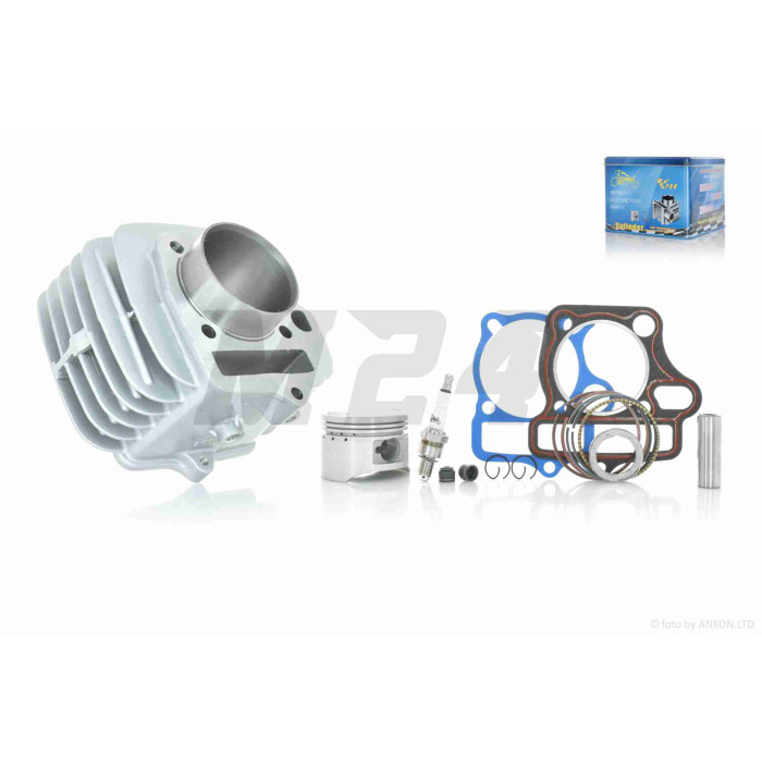 ЦПГ YX120/LF120 (153FMI) D52.4, p14, h78.3, алюміній #PRO "LIPAI"