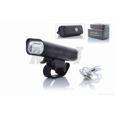 Фара велосипеда USB/1800mAh, 400lm, IPX6, 3 режими #DEN-032