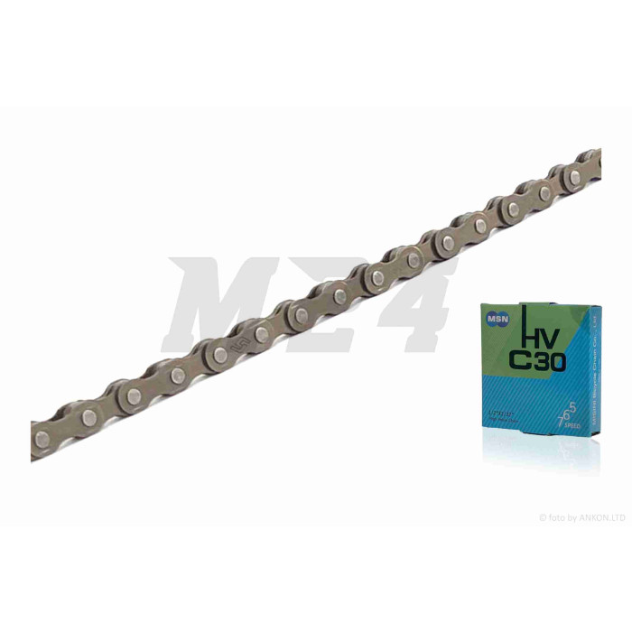 Ланцюг трансмісії вело 116L 1/2"-3/32" 5/6/7 швидкостей "MSN" #LT-011