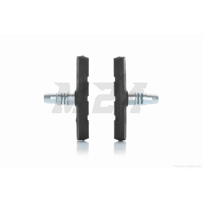 Колодки гальмівні вело V-brake 2шт, регулювання шестигранником #ZP-002