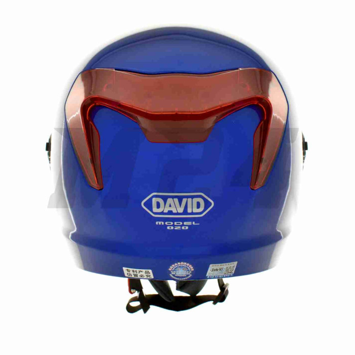 Шлем открытый "DAVID" (#D020, синий, L, очки, ABS)