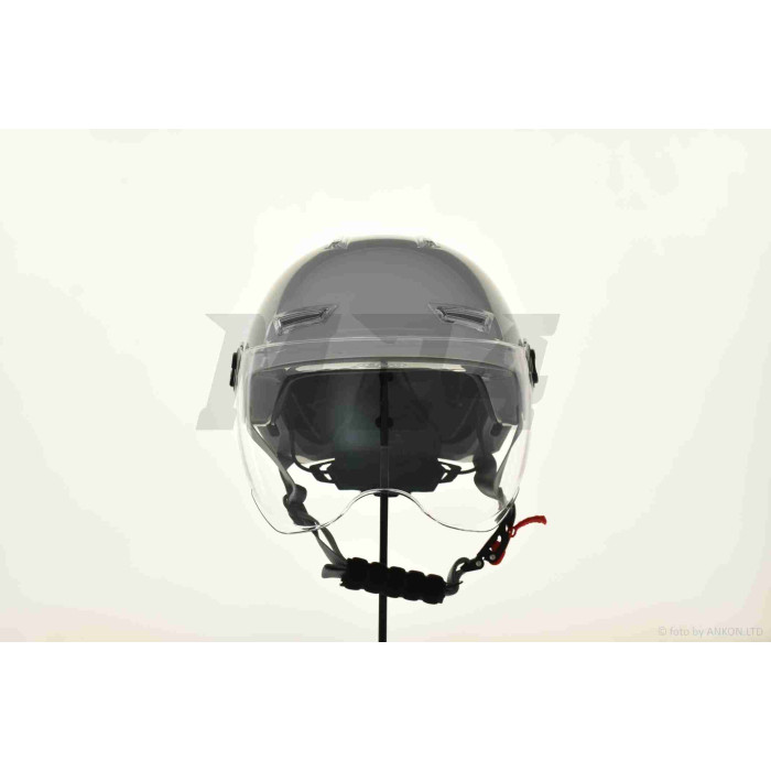 Шолом каска "DAVID" (#D316, сірий, регулятор розміру M/L/XL, АБС-пластик)