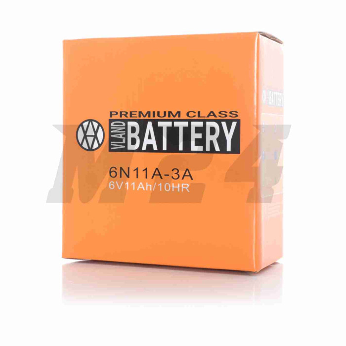 Акумулятор GEL 6V 11A 120-60-130mm 6N11A-3A "VLAND" ЯВА 6V (2026)