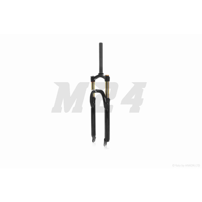 Вилка вело 27.5" 1-1/8" пневматична, регульована #QC-010
