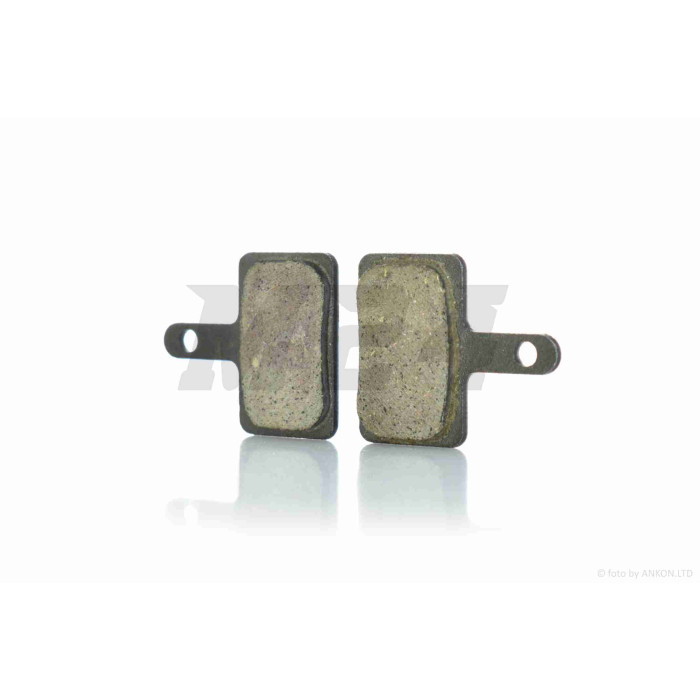 Колодки гальмівні вело під диск, прямокутні, L31x19 #LLP-002-3