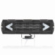 Фара додаткова діодна балка, 160-45mm, 10-80V, 20-40W, 6500K, IP67, габарит #LPS-810-PRO