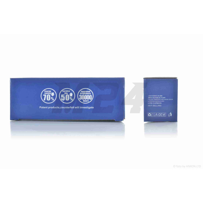 Фара додаткова діодна балка, 153-43mm, 10-80V, 20-40W, 6500K, IP67 #LPS-804-PRO