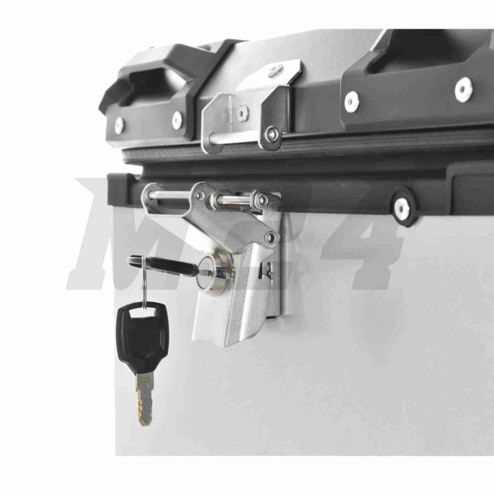 Кофр 42L 410*330*310mm алюминиевый, серебристый