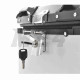 Кофр 42L 410*330*310mm алюминиевый, серебристый