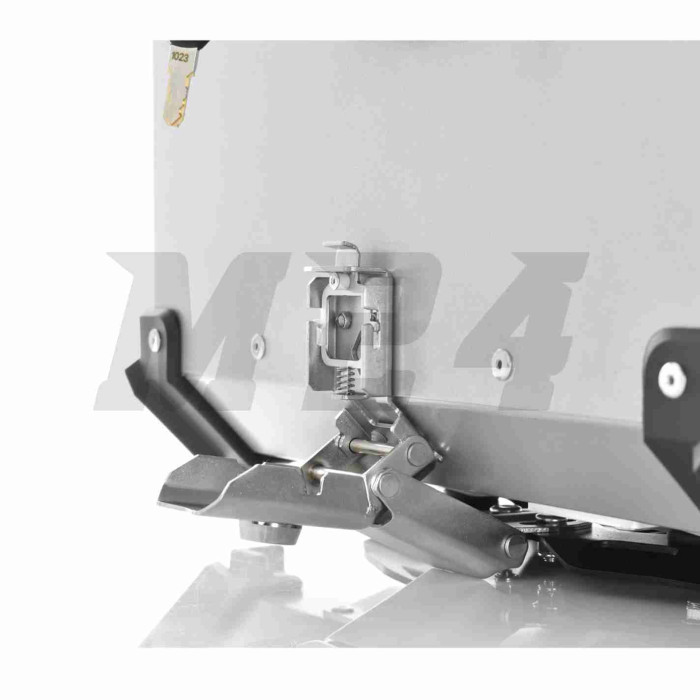 Кофр 42L 410*330*310mm алюминиевый, серебристый