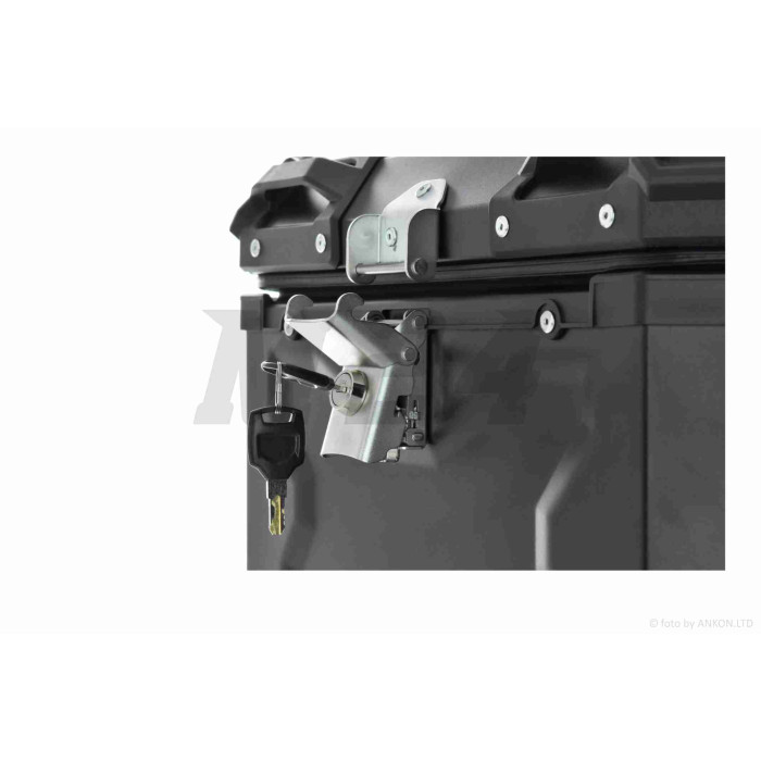 Кофр 42L 410*330*310mm алюмінієвий, чорний