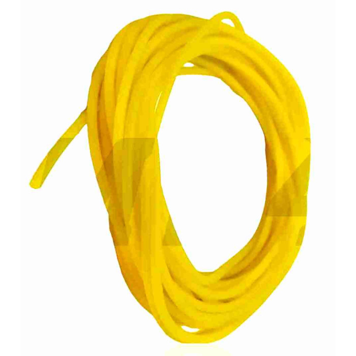Паливний шланг 2,0mm, 10 метрів, силіконовий (жовтий)