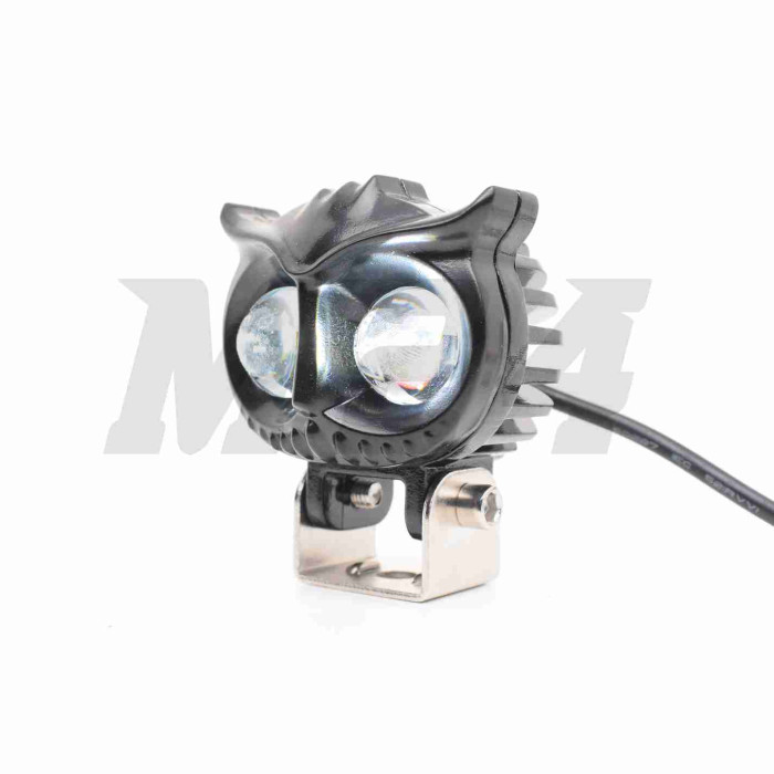 Фара додаткова діодна, пугач, 65-53mm, 9-60V, IP67, ближній/далекий, біле світло #S32-21Z1