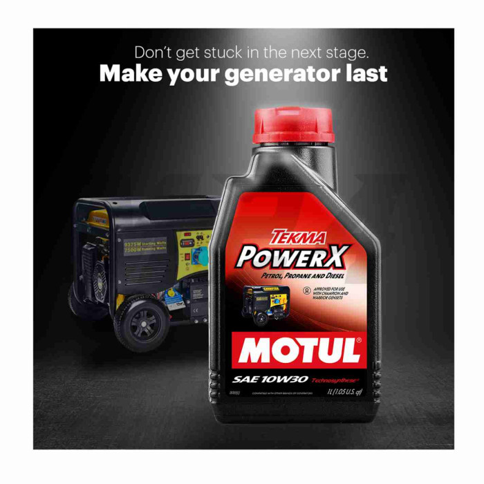 Олія моторна 4T, 1л синтетика "MOTUL" (10W30, TEKMA POWER X) ФРАНЦІЯ