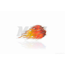 Наклейка RED FLAME (80-40mm)