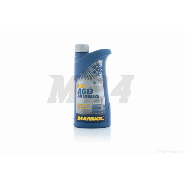 Охолоджуюча рідина, концентрат 1л ANTIFREEZE AG13 "MANNOL" НІМЕЧЧИНА #4113