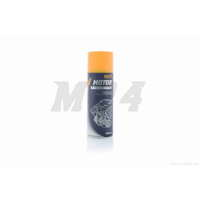 Очищувач моторного відсіку 450мл, спрей "MANNOL" НІМЕЧЧИНА (MOTOR KALTREINIGER) #9671