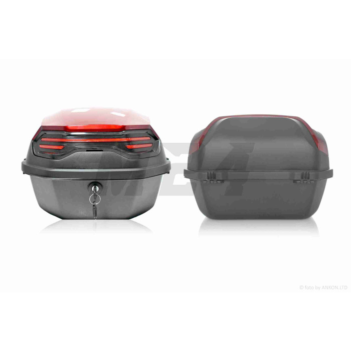 Кофр 45L 400*400*280mm #48 "ROBIK" (червоний)