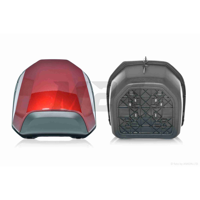 Кофр 45L 400*400*280mm #48 "ROBIK" (червоний)
